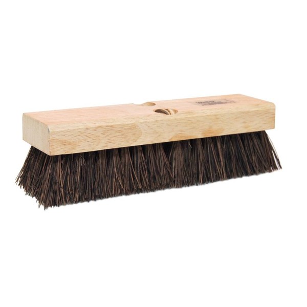 Weiler 12" Deck Scrub Brush, Palmyra Fill 44027